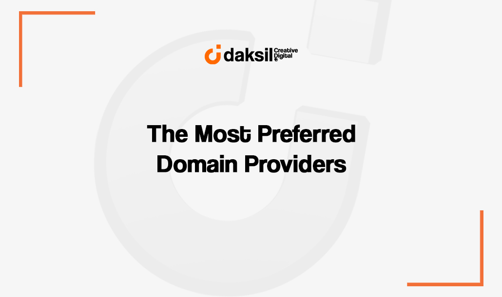 Most Preferred Domain Providers